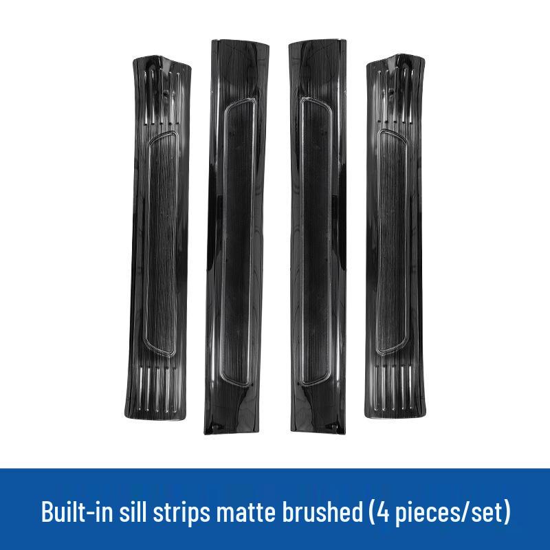 

20-23 Mercedes-Benz GLS Накладки на пороги из нержавеющей стали Приветственные педали - Защитные полосы