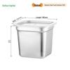 HUIHUADU Stainless Steel Modular Food Storage Container