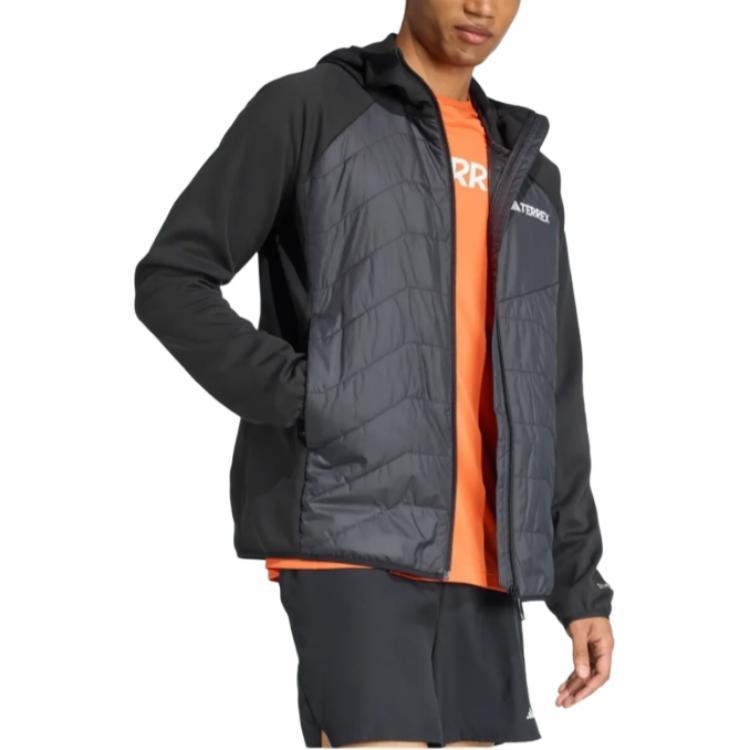 adidas Clothing Jackets Men's Black Hooded Moderate Other JL5576