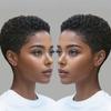 Braziliaanse Afro Kinky Krullende Mensenhaar Pruik Korte Pixie Cut Pruik Volledig Machine-Gemaakte Pruik voor Vrouwen