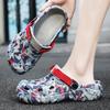 Fashion Male Slipper Beach Men's Shoe Hole Slides Platform Casual Clappers 2025 Fashion Cheap Shoes Liquidation Adult Designer Luxury