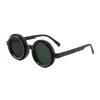 Nd Adjustable Zoom Round-Frame Polarized Sunglasses For Men And Women Outdoor Sun Protection High-End Leisure Shades Glasses