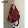 Lazy Style Large Capacity Commuter Shoulder Messenger Bag Loose Feeling