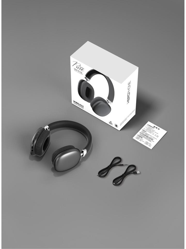 2026 Wireless Over-Ear Headphones: Customizable, Long Battery, High-Quality Sound, Bluetooth, Apple Compatible