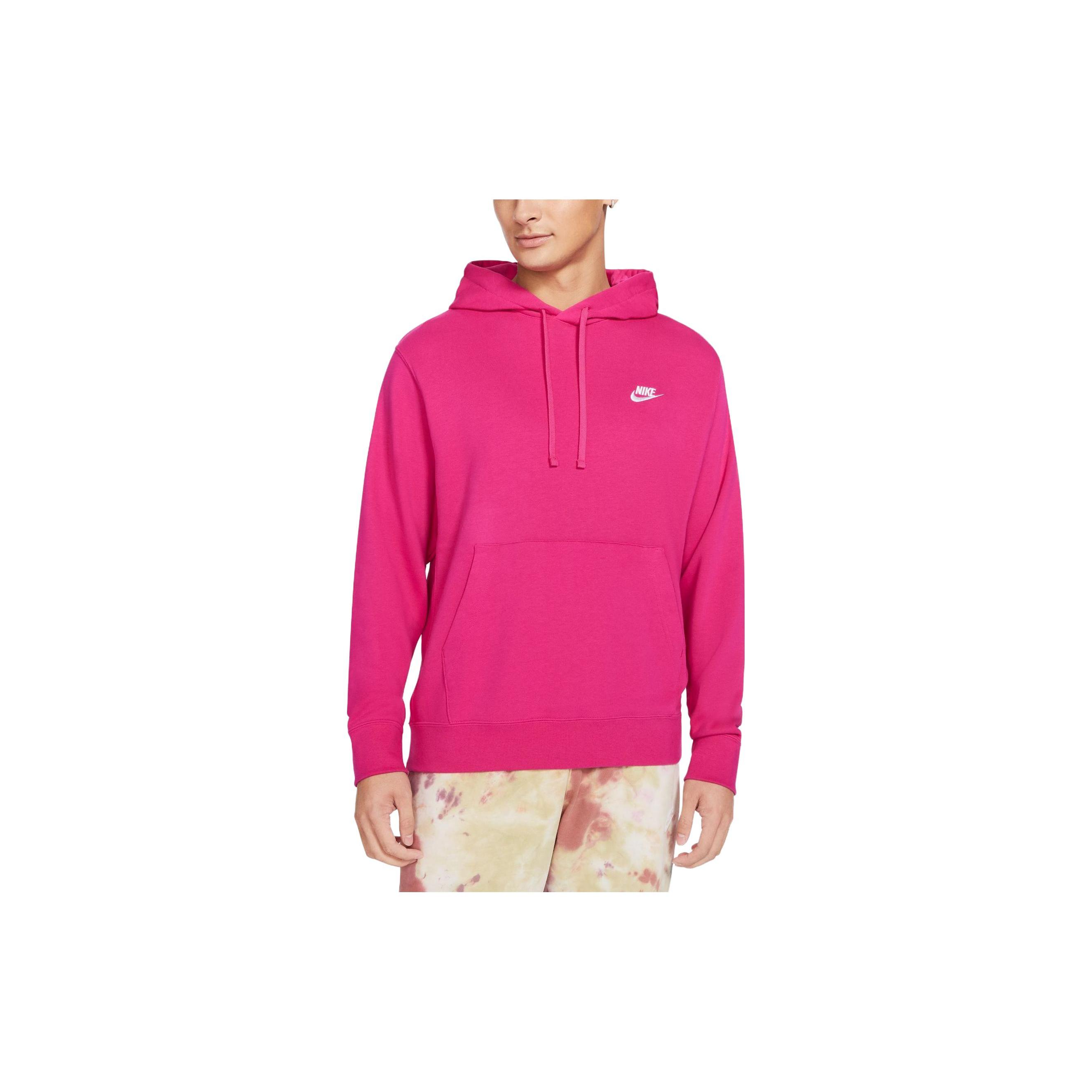 

New Nike Sweatshirts Men Raspberry Red CZ7858-615 XL