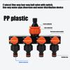 Water Line Splitter Garden Hose Fittings Tools Equipment Gardening Accessories Watering System Faucet Connector Irrigation Tap