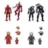 High-quality Abs Plastic Building Blocks For Boys Compatible With Lego Iron Man War Machine Model 400-800 Pieces
