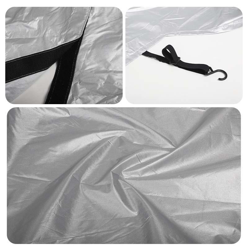 Wodoodporna osłona przeciwsłoneczna na przednią szybę na każdą pogodę pasuje do Jeep Wrangler JK dla Wrangler JL wersja 4-drzwiowa 2007-2023 akcesoria zewnętrzne