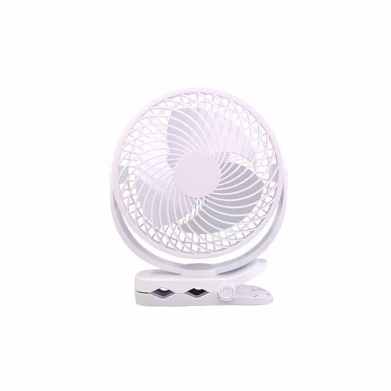 8-Inch USB Rechargeable Clip-On Desktop Fan for Home & Office 8-inch Clip Fan