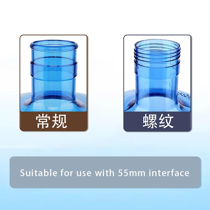 1Pcs 3.5 Gallon Water Jug Caps Non-Spill 55mm Silicone Replacement Lids Anti-Splash Reusable Water Bottle Caps for Home Gym