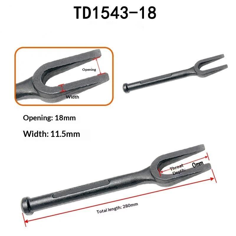 Ball Joint Separator Heavy Duty Steel Scratch Resistant Tie Rod Removal Tool for Car SUV Truck Repair Maintenance 280mm