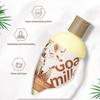 1PC Full English Goat Milk Hydrating Moisturizing Body Lotion Body Wash Body Cream
