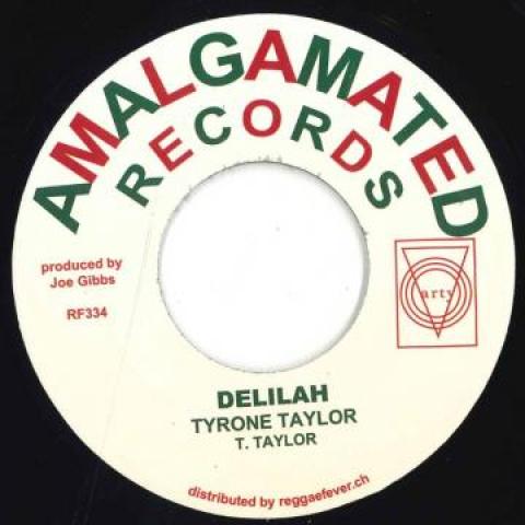 

7inch Record TYRONE TAYLOR / DRUMBAGO, BLENDERS - Delilah / Reggae Jeggae RF334 Amalgamated/Reg 1968 Europe Reggae, Ska & Dub Used