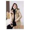 Thickened Warm Hooded Long-sleeved Cotton Coat for Women Mid-length Winter New Korean Fashion Loose Cotton Coat