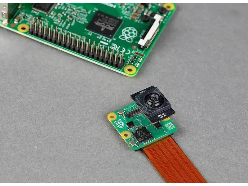 Raspberry Pi Original AI Camera with IMX500 Sensor and RP2040, 12MP