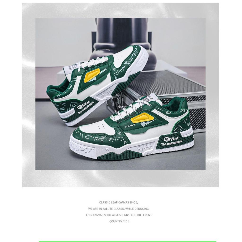 Men's Board Shoes Students Sports Casual Shoes, Men Korean Fashion Men's Shoes Trend Single Shoes