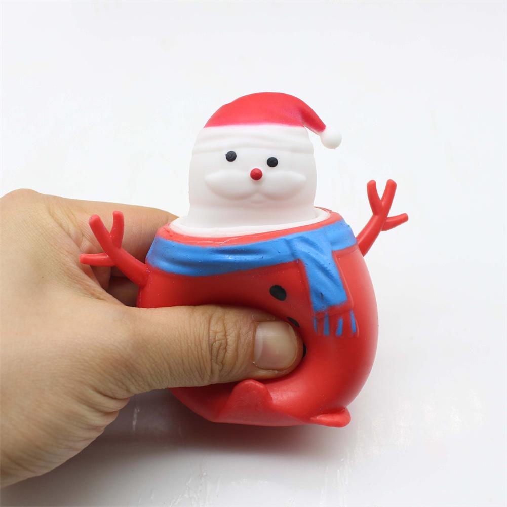 

Санта-Клаус Мягкие Медленно Растущие Сжимаемые Игрушки для Детей Младенцев Взрослых Декомпрессионные Игрушки