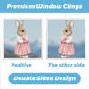 2026 Trending Easter Bunny Electrostatic Window Sticker
