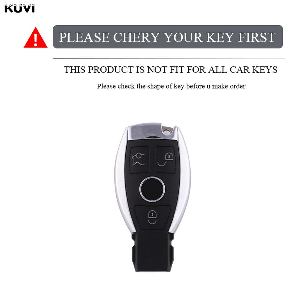 Tpu Auto Key Fob Cover Case Housing Remote Fit For Mercedes Benz A B C E Class Gls Gla Glk Glc Cls Cla Amg W204 W205 W212 W463 W176 Key Ring