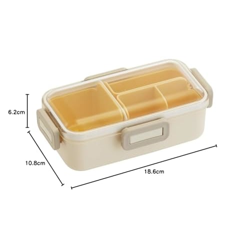 Skater Shokado Fluffy Dome Lid Bento Box 530ml Powder Pastel Basic Made in Japan PFLB6S-A