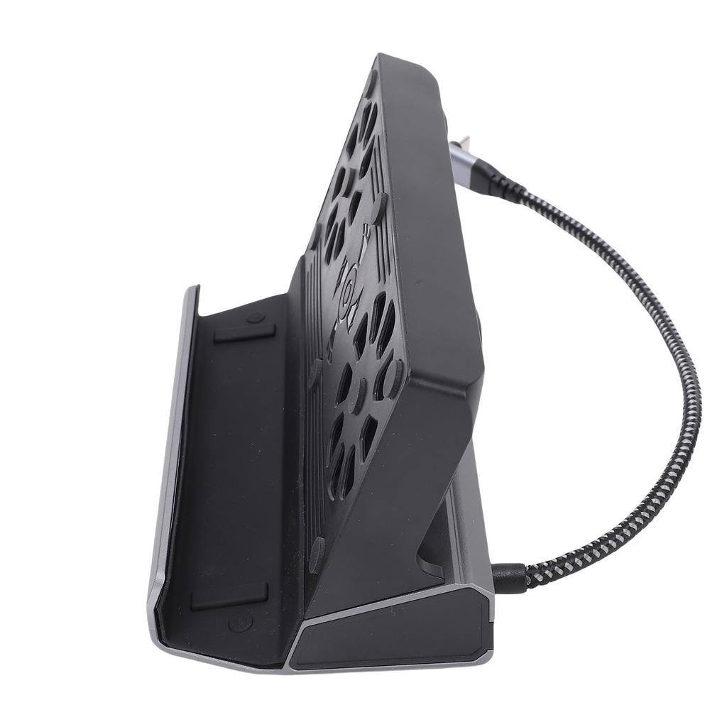 Game Console Docking Station Fit for Legion Go S 10 in 1 4K Double Cooling Fan PD Charging Game Console Base Docking