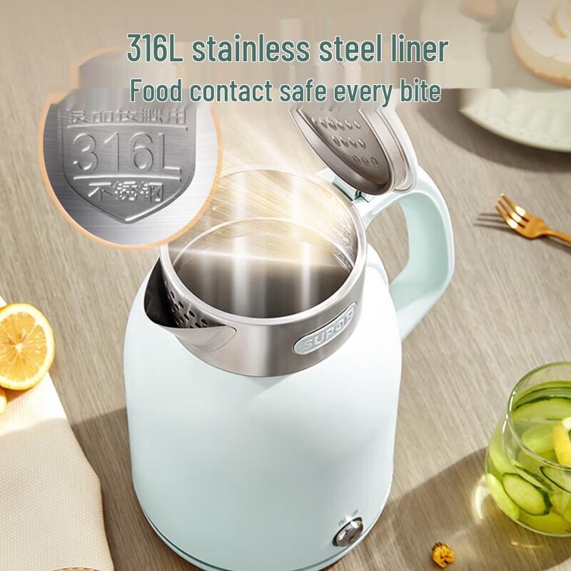 Supor SW-20S88A 2L 316L Stainless Steel Electric Kettle