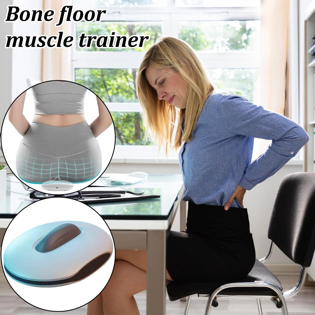 Pelvic Floor Trainer Woman Electric Ergonomic Workout Equipment Men PC Muscle Strengthener for Men Women Recovery Relaxation