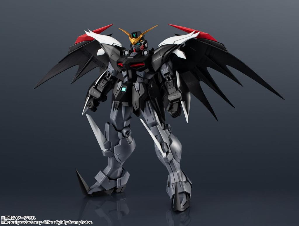 TAMASHII NATIONS GUNDAM UNIVERSE Mobile Suit Gundam Wing Endless Waltz XXXG-01D2 Gundam Deathscythe Hell (EW Version) GUNDAM DEATHSCYTHE HEL