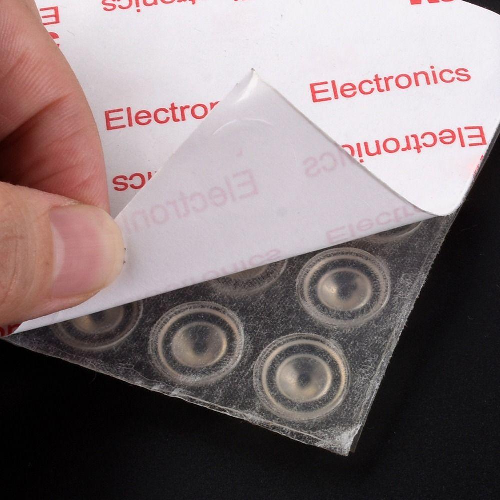50Pcs/Sheet Rubber Silicone Anti-collision Particle Wall Cushion Stickers