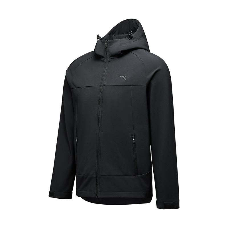 Anta Sports Top Breathable Comfortable Thick Woven Coat Men s Basic Black 452440210-2 175/L