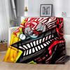 DAN DA DAN New Style Anime Cartoon Throw Blanket Soft Cozy Cover for Bedroom Sofa Travel Picnic Office and Kids Gift