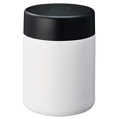 Zalatto Vacuum Insulated Stainless Steel Soup White Stylish Matte Pot, 400ml, (Men's Series) TS-1510-044