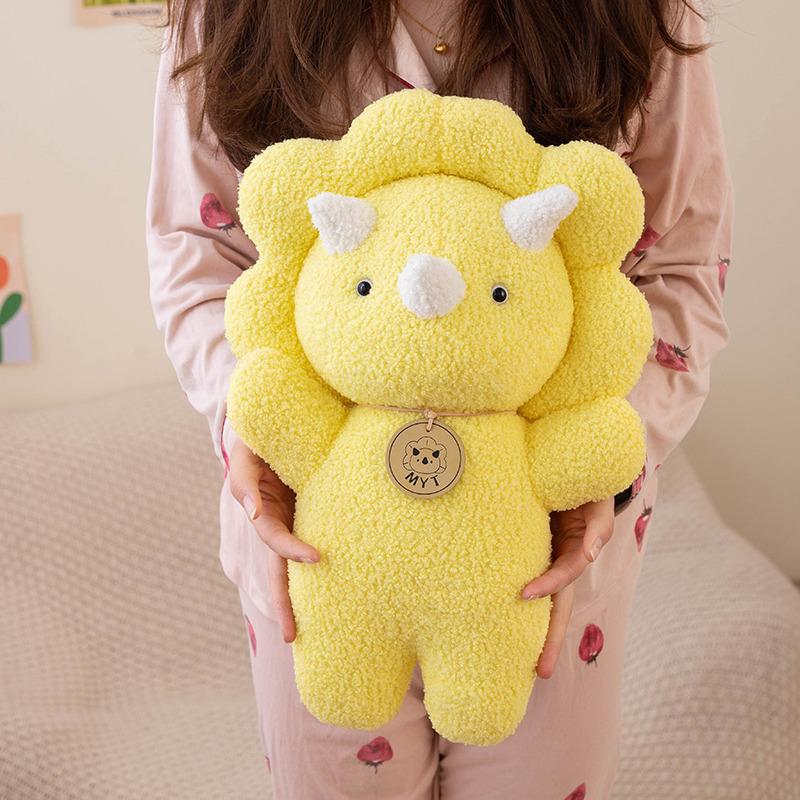 Süßer Ada Dinosaurier Puppe Weich Niedlich Original Cartoon Plüschtier Kinderpuppe Mädchen Super Weich Schlafgeschenk