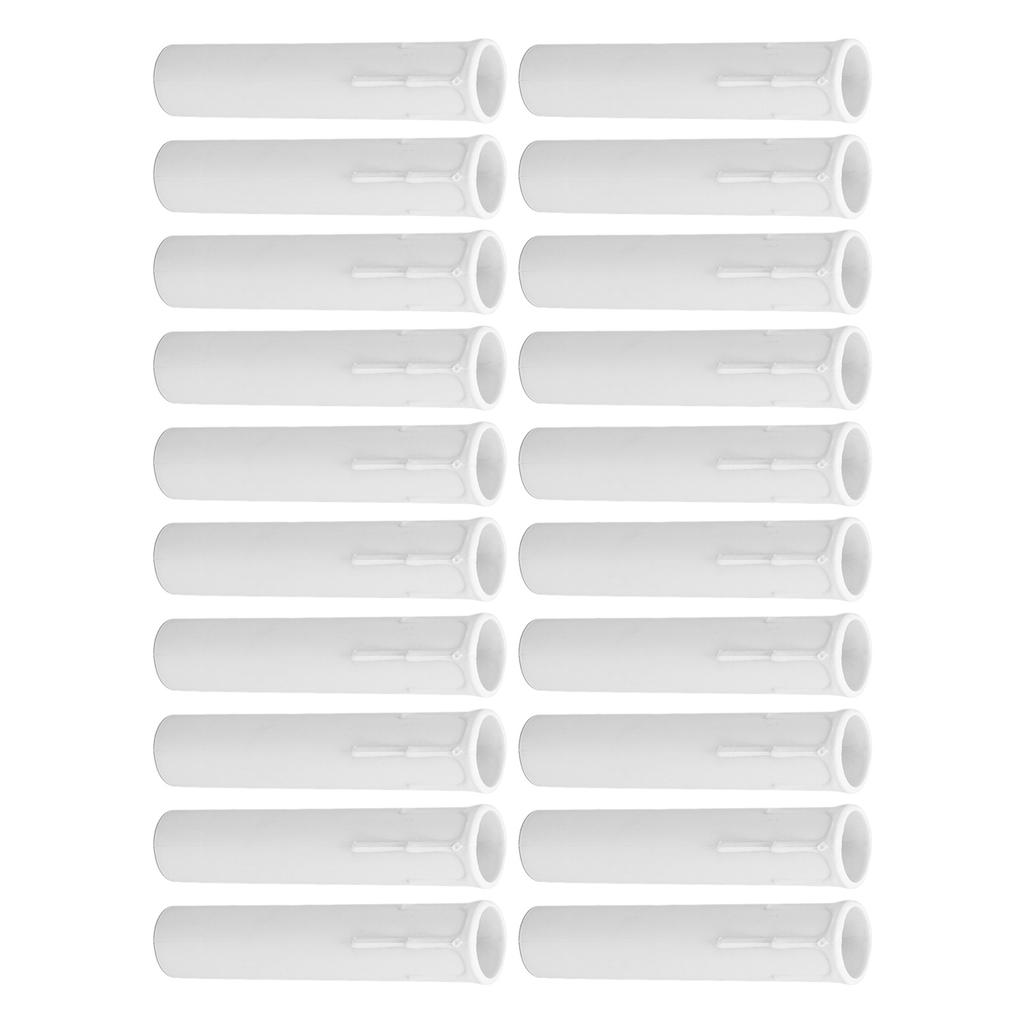 20pcs 4 Inch Candle Covers Sleeves Simulation Wax Drop E12 Candle Light Socket Covers for Chandelier