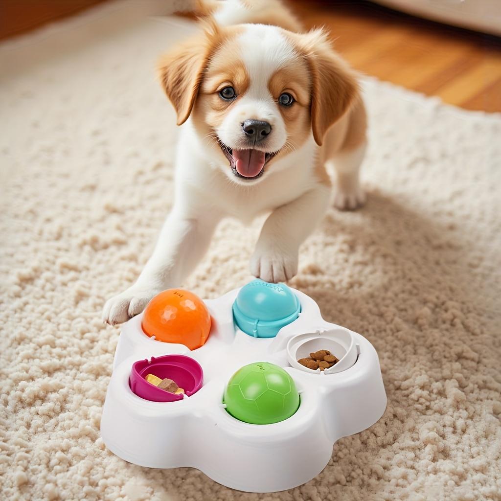 Pet Dog Intelligence Training Toy and Cat 2-in-1 Slow Feeder Interactive Toy Self-Entertainment Boredom Relief for Teddy and Golden Retriever Puppies