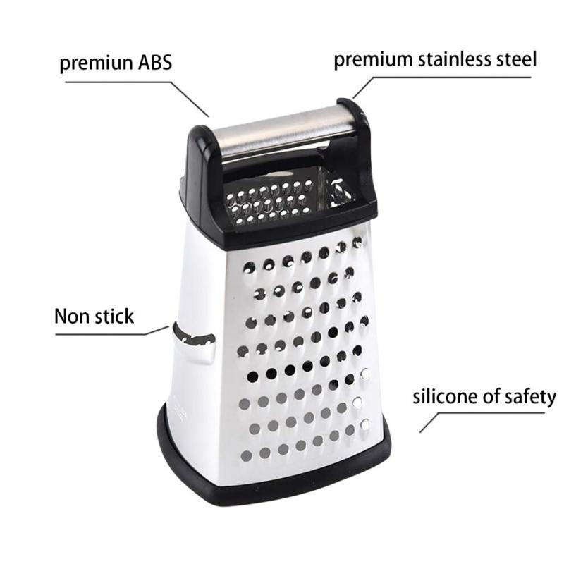 Stainless Steel Four-Sided Vegetable Slicer Kitchen Vegetable Cutter Fruit Grater Tool