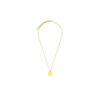Versace Solid Color Pendant Design Metal Resin Necklace Unisex Necklace Gold 24PDG17255DJMRK41T
