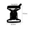 Adjustable Magnetic Plastic Buckle for Handbags & Tactical Belts (20-51MM)