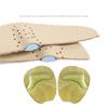 Cowhide Leather Forefoot Pad Shoes Pads Foot Care Anti-pain Non-slip Cushion for Women High Heel Sandals Half Insoles for Shoes