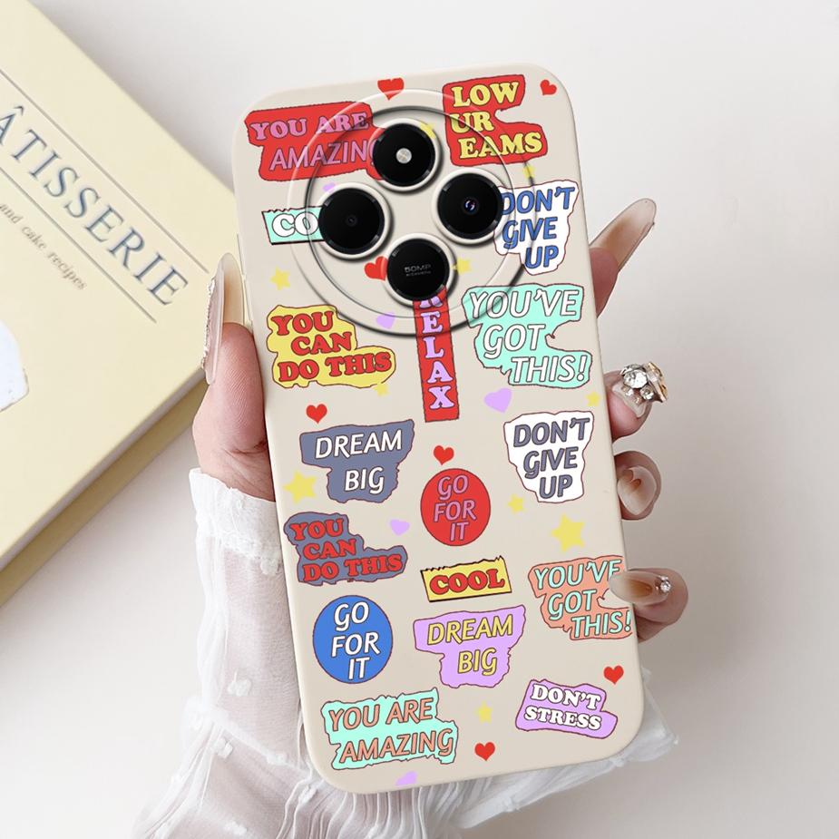 Für Xiaomi Poco C75 Hülle Stilvolle Kunstbemalte Abdeckung Weiche Silikon Stoßfeste Handyhülle Für Xiaomi Poco C75 PocoC75 Fundas Bumper