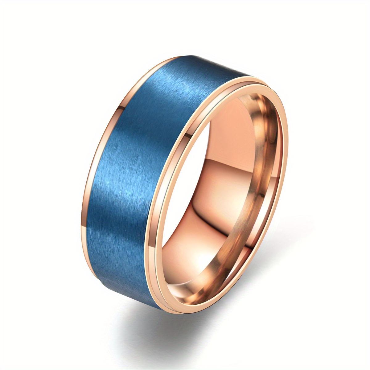 

1 шт. Стильное, универсальное, простое и прочное кольцо из титановой стали для повседневной носки | В качестве подарка 13