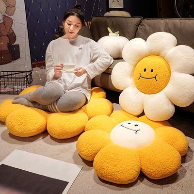 Sunflower Sitting Cushion Decorative Cushion Pillows Sitting Cushions for Sofa Soft Plush Room Decor Office Back Cushion Gifts