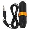 Cartridge Needle Rotary Tattoo Machine RCA Interface Stroke Adjustable 5‑9V Tattoo Machine Black Golden