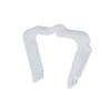 Christmas Light Hanger Hooks Plastic Light Clips 1 5/8 Inch Fascia Boards Clips Weatherproof Plastic Outdoor Holiday Light Clip