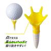 Verwendet von Rikuya DAIYA GOLF Tomahawk Tee BW Short 12 Stück Erhöhte Flugweite Robust Schwer zu zerbrechen Leicht zu finden Entspricht den Golfregeln Hergestellt