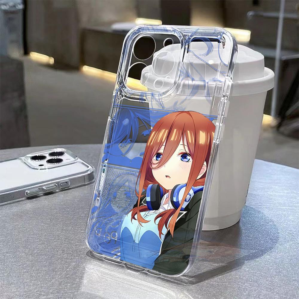 The Quintessential Quintuplets Phone Case For iPhone 17 16 16e 15 14 13 12 11 Mini Pro Max X XR XSMax 7 8 Air Plus Back Cover
