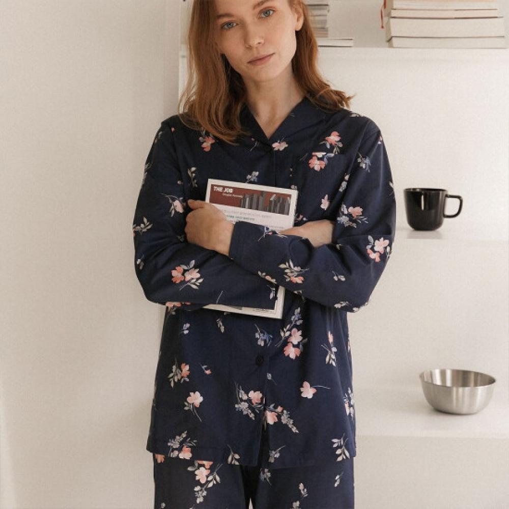L Affair Romantic Navy Pajama Set Lwsfh206 Ny