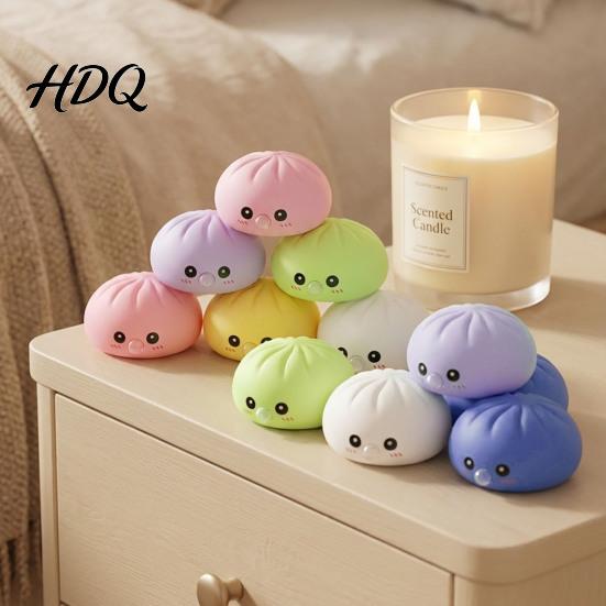 Bubble Blowing Toy Rice Dumpling Squeeze Soft Stress Relief Balls Cute Tactile Sensory Blow Bubbles Shape Skin-Friendly Fidget for Adults