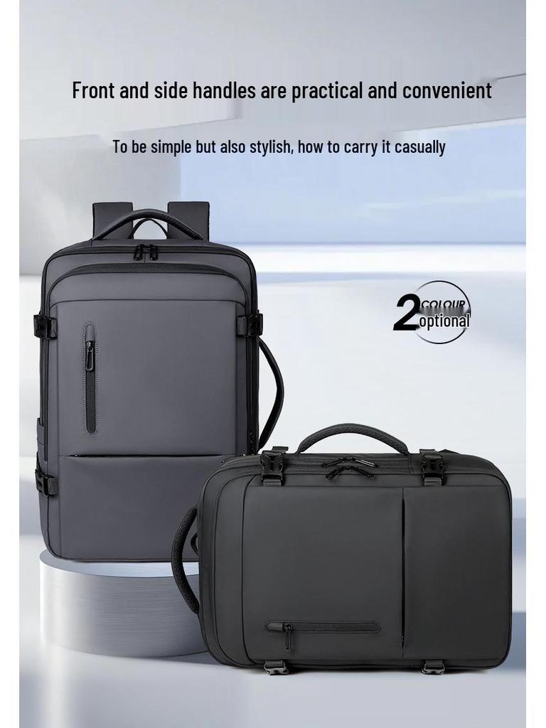 Herren Business Rucksack für lange & kurze Reisen - Laptop-Tasche mit großer Kapazität für Reisen