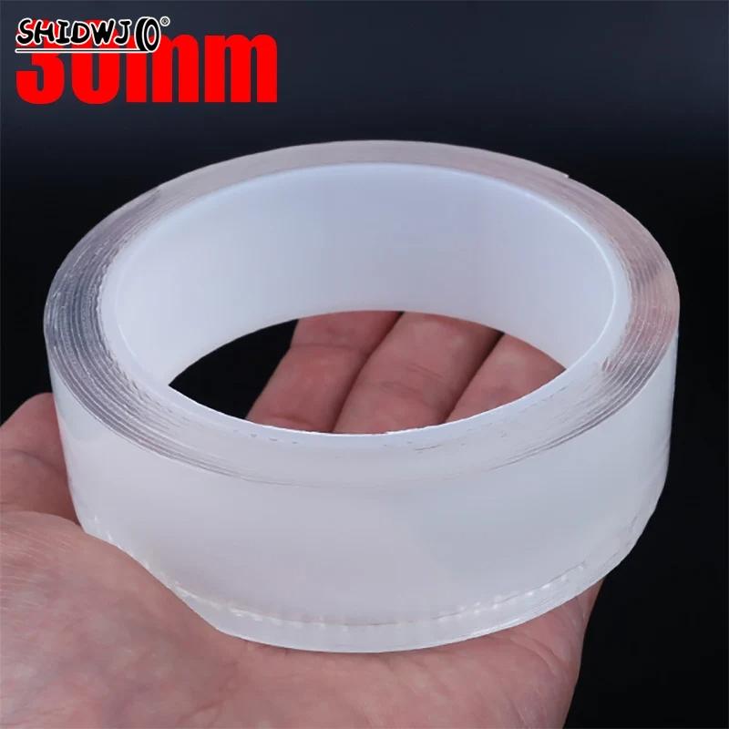 70/50/30mm Car Door Edge Transparent Protective Film Anti Scratch Nano Tape Auto Trunk Sill Scuff Door Edge Protector Film